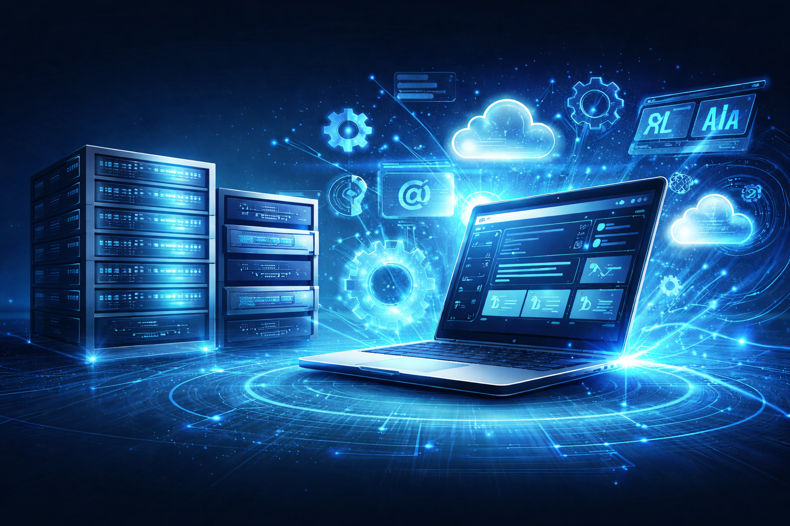 Hostsystem illusztráció